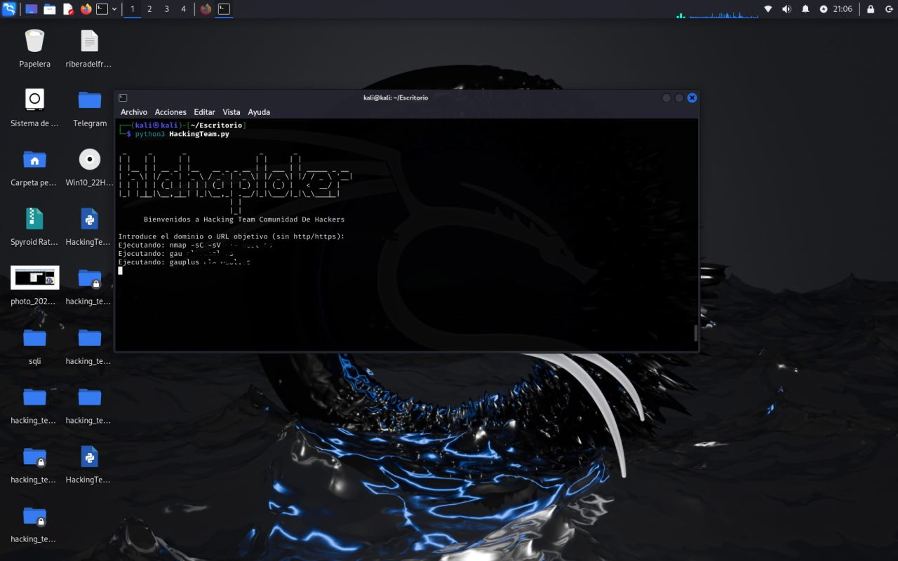 🚀 Herramienta de Automatización para Pentesting Web Hlahaploker🚀