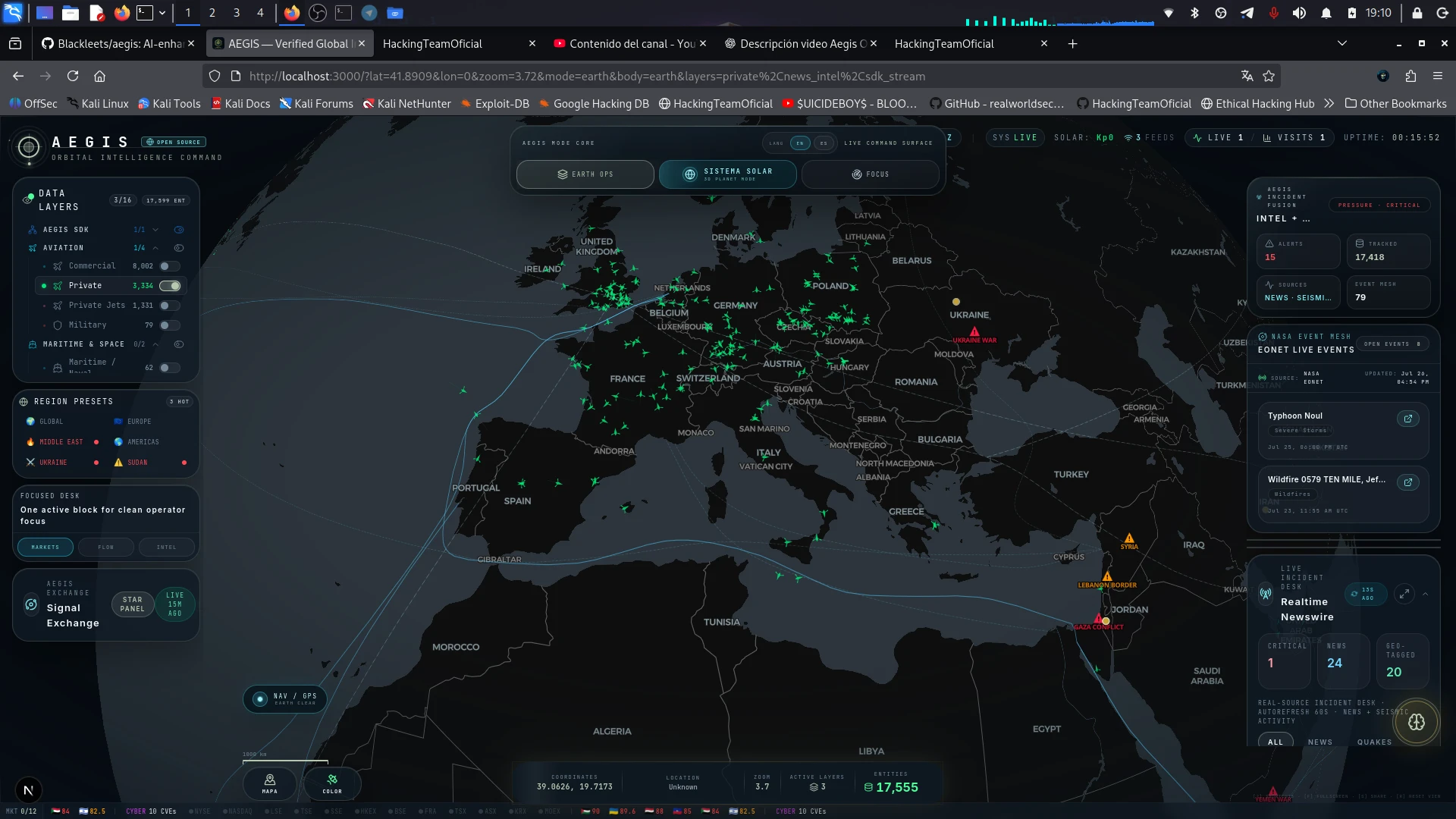 🌍 Aegis OSINT en acción | Localización, análisis geográfico e inteligencia de fuentes abiertas