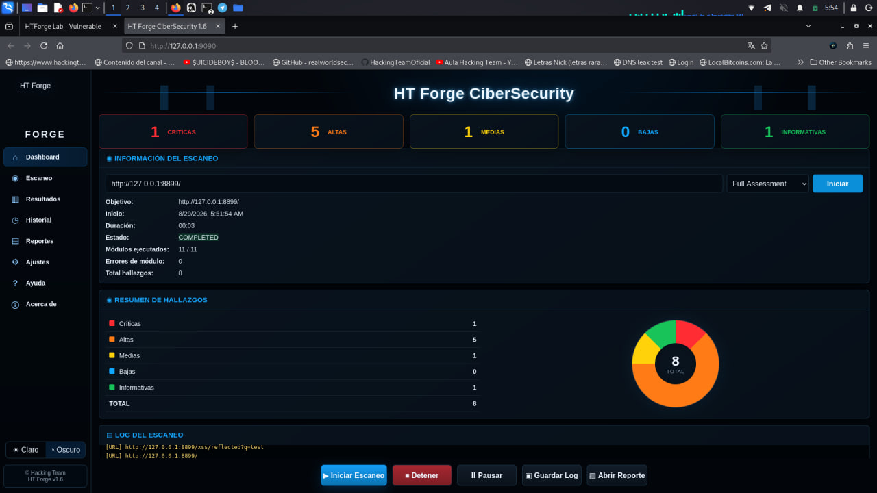 ⚡ HT Forge Cybersecurity Research & Offensive Security Platform⚡