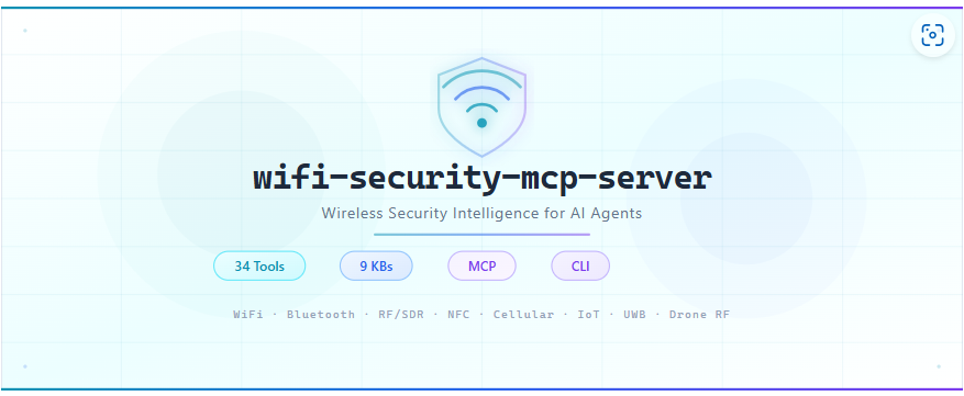 Inteligencia de seguridad inalámbrica para agentes de IA.