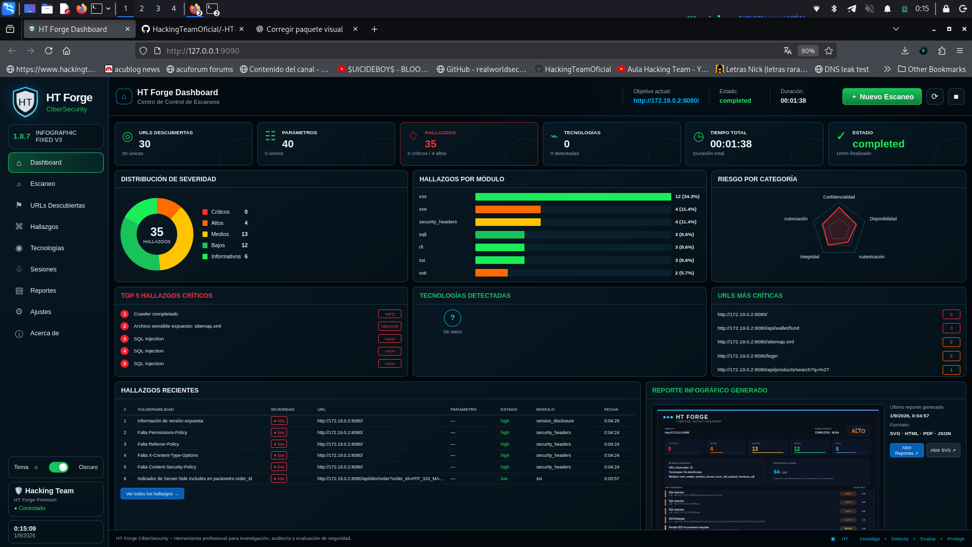 ⚡ HT Forge CyberSecurity (Nueva Version)